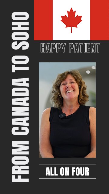 All-on-6 İçin Kanada’dan İstanbul’a! Hasta Yorumu