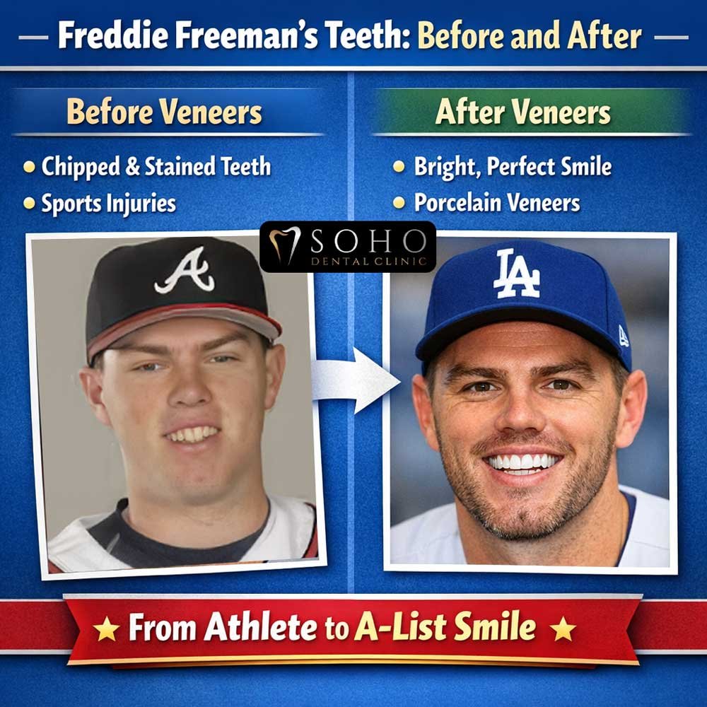 Freddie Freeman's Teeth